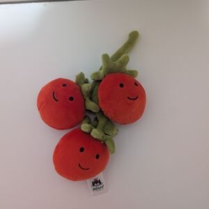 Jellycat Trio of Smiling Tomato Plush Toys